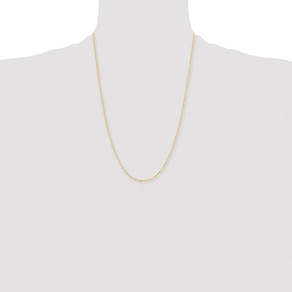 Chisel Gold-tone Brass 2.00mm Plated 20 inch Ball Chain
