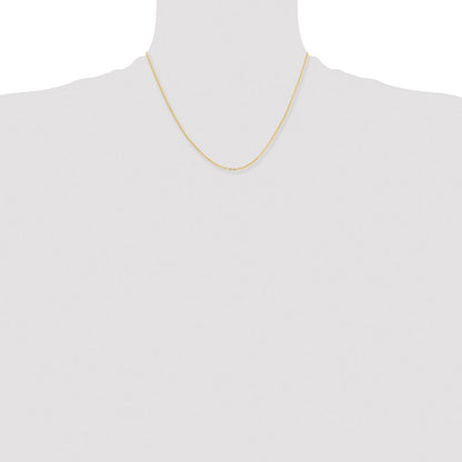 Chisel Gold-tone Brass 1.70mm Plated 24 inch Rolo Chain