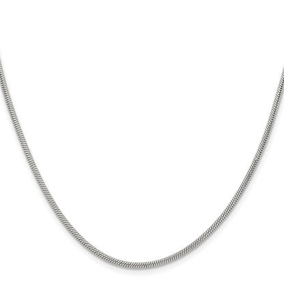 Chisel Stainless Steel Polished 2mm 20 inch Snake Chain