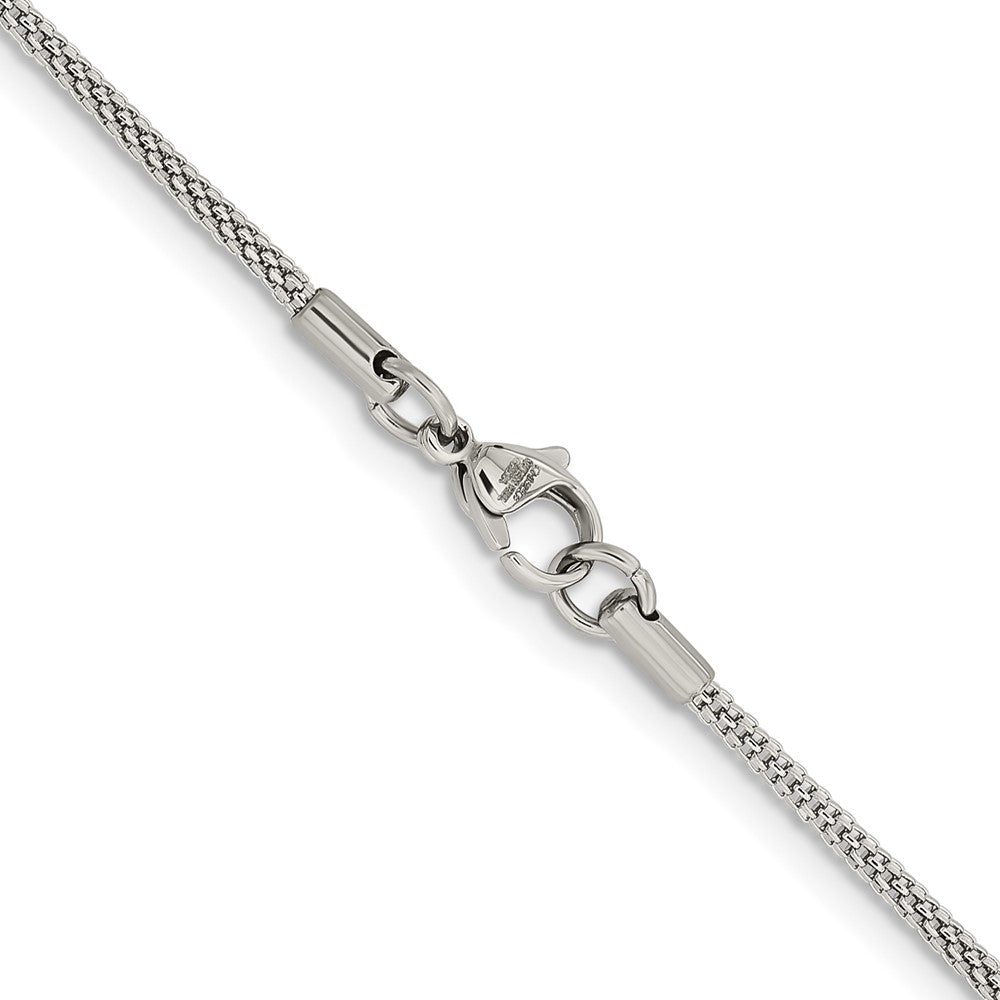 Chisel Stainless Steel Polished 2mm 20 inch Bismark Chain