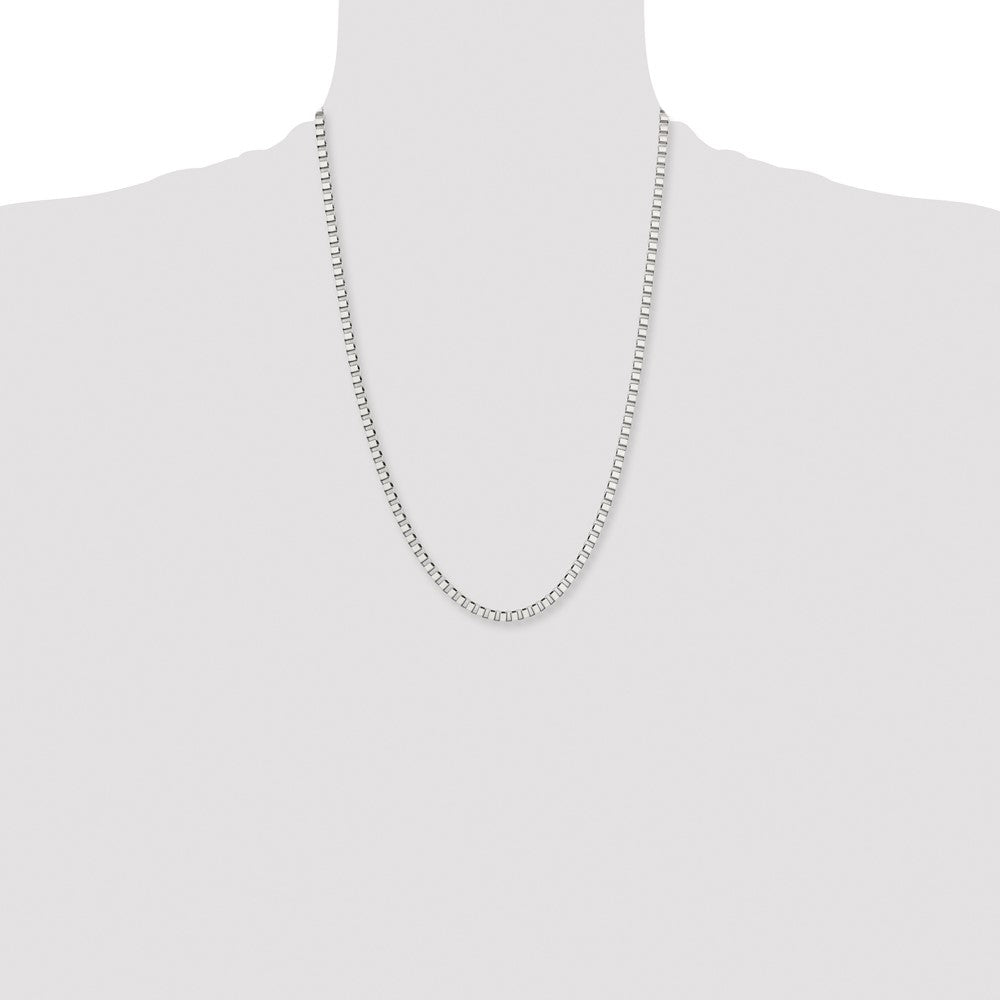 Chisel Stainless Steel Polished 4mm 24 inch Box Chain