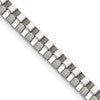 Chisel Stainless Steel Polished 4mm 20 inch Box Chain