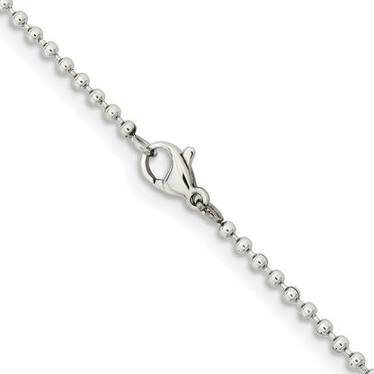 Chisel Stainless Steel Polished 2mm 20 inch Ball Chain
