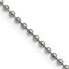 Chisel Stainless Steel Polished 2mm 20 inch Ball Chain