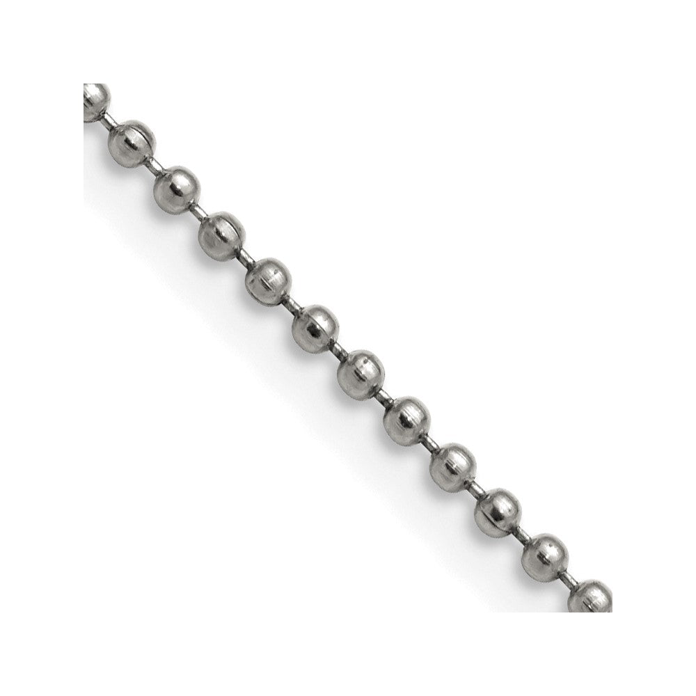 Chisel Stainless Steel Polished 2mm 30 inch Ball Chain