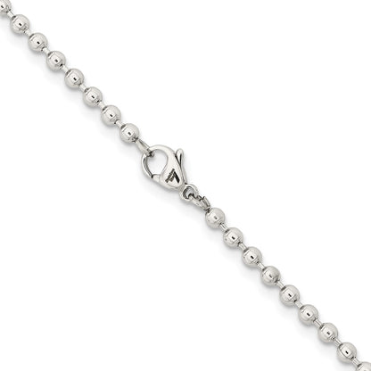 Chisel Stainless Steel Polished 3mm 30 inch Ball Chain