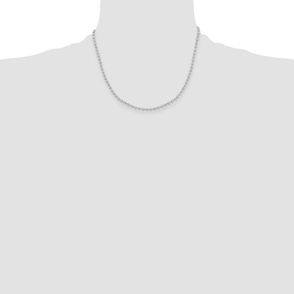 Chisel Stainless Steel Polished 3mm 18 inch Ball Chain