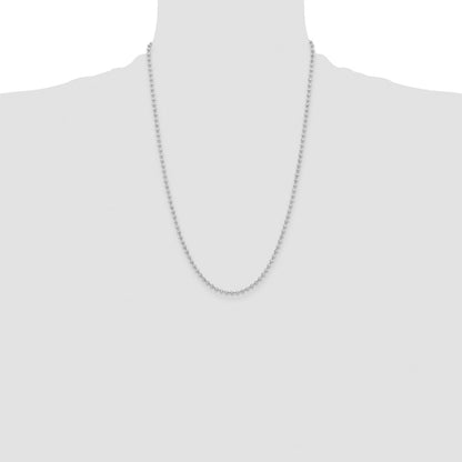Chisel Stainless Steel Polished 3mm 24 inch Ball Chain