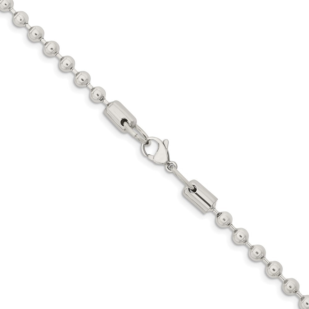 Chisel Stainless Steel Polished 5mm 24 inch Ball Chain