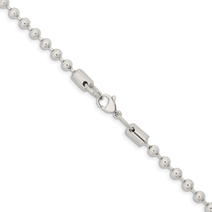 Chisel Stainless Steel Polished 5mm 24 inch Ball Chain