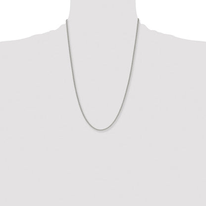 Chisel Stainless Steel Polished 3mm 24 inch Curb Chain