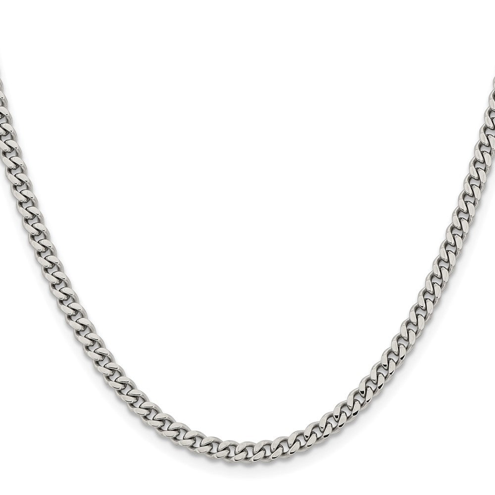 Chisel Stainless Steel Polished 4mm 22 inch Curb Chain