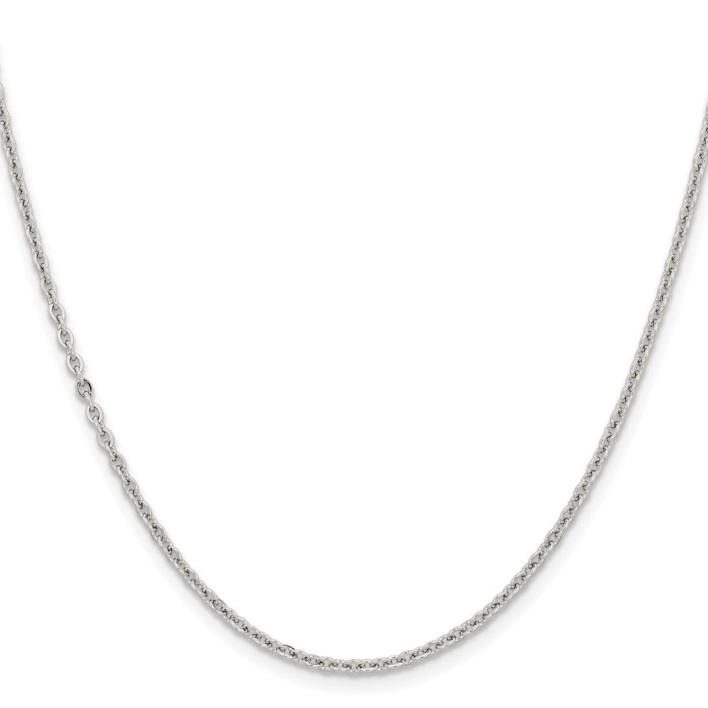Chisel Stainless Steel Polished 2.3mm 18 inch Cable Chain