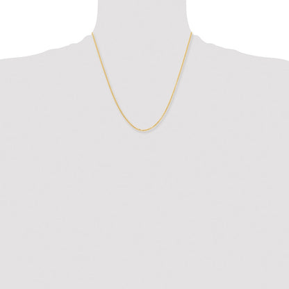 Chisel Stainless Steel Polished Yellow IP-plated 2.3mm 20 inch Cable Chain