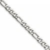 Chisel Stainless Steel Polished 6mm 20in Figaro Chain