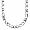 Chisel Stainless Steel Polished 6mm 24 inch Figaro Chain