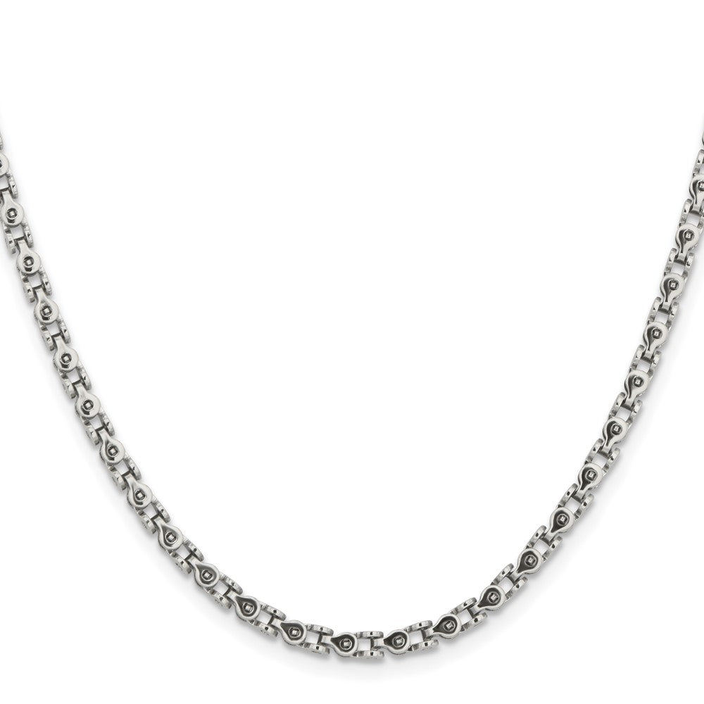 Chisel Stainless Steel Polished 20 inch Fancy Link Chain
