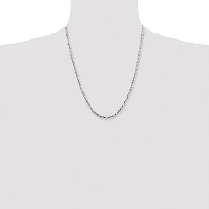 Chisel Stainless Steel Polished 22 inch Fancy Link Chain