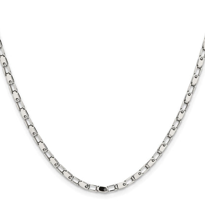 Chisel Stainless Steel Polished 20 inch Fancy Link Chain