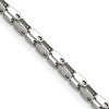 Chisel Stainless Steel Polished 20 inch Fancy Link Chain