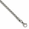 Chisel Stainless Steel Polished 3.9mm 30 inch Rounded Box Chain