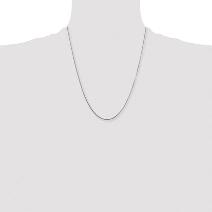 Chisel Stainless Steel Polished 1.5mm Square Snake 22 inch Chain