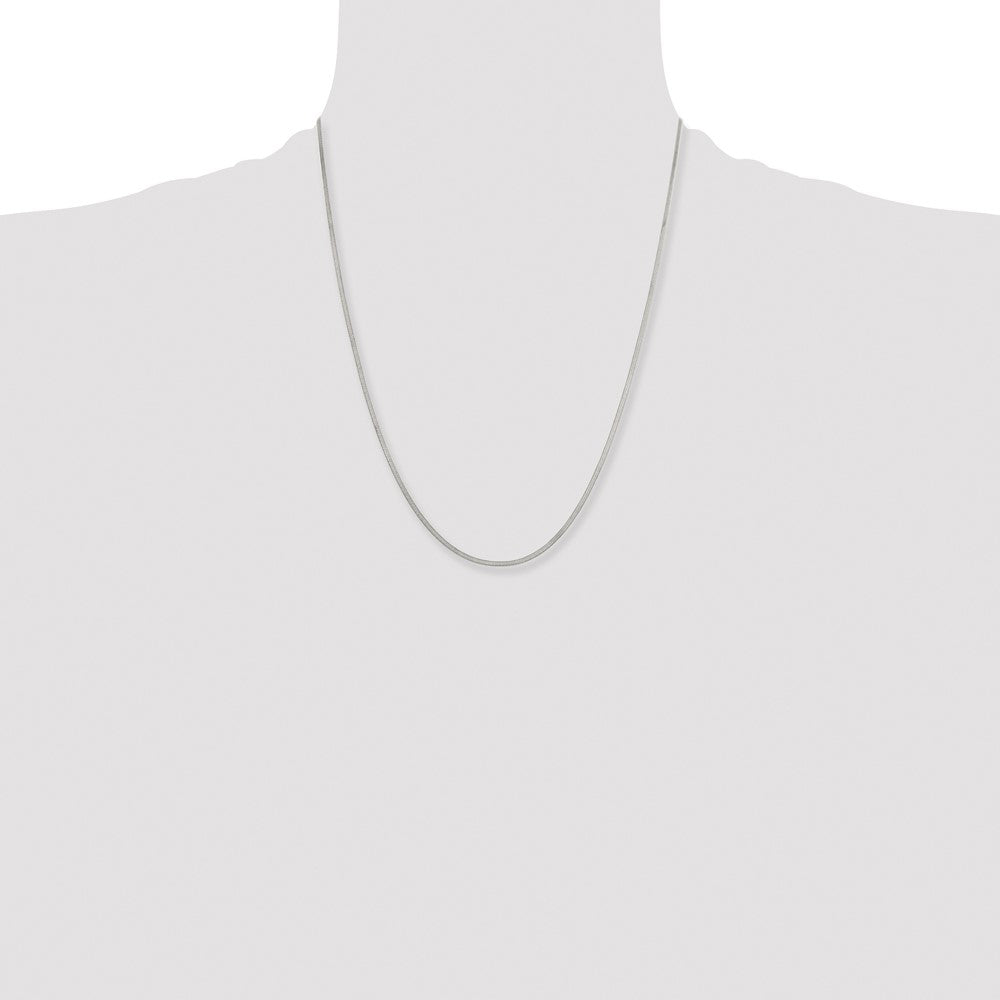 Chisel Stainless Steel Polished 1.8mm 22 inch Herringbone Chain
