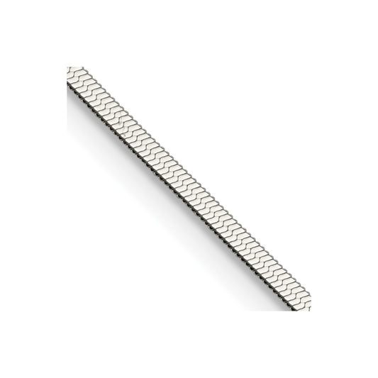 Chisel Stainless Steel Polished 2.3mm 20 inch Herringbone Chain