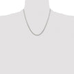 Chisel Stainless Steel Polished 3.3mm 20 inch Herringbone Chain