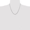 Chisel Stainless Steel Polished 3.3mm 20 inch Herringbone Chain