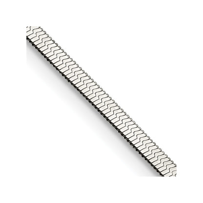 Chisel Stainless Steel Polished 3.3mm 22 inch Herringbone Chain