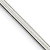 Chisel Stainless Steel Polished 3.3mm 20 inch Herringbone Chain