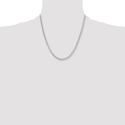 Chisel Stainless Steel Polished 3.90mm 20 inch Herringbone Chain