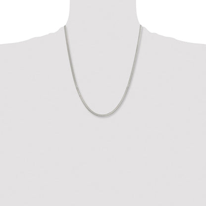 Chisel Stainless Steel Polished 3.90mm 22 inch Herringbone Chain