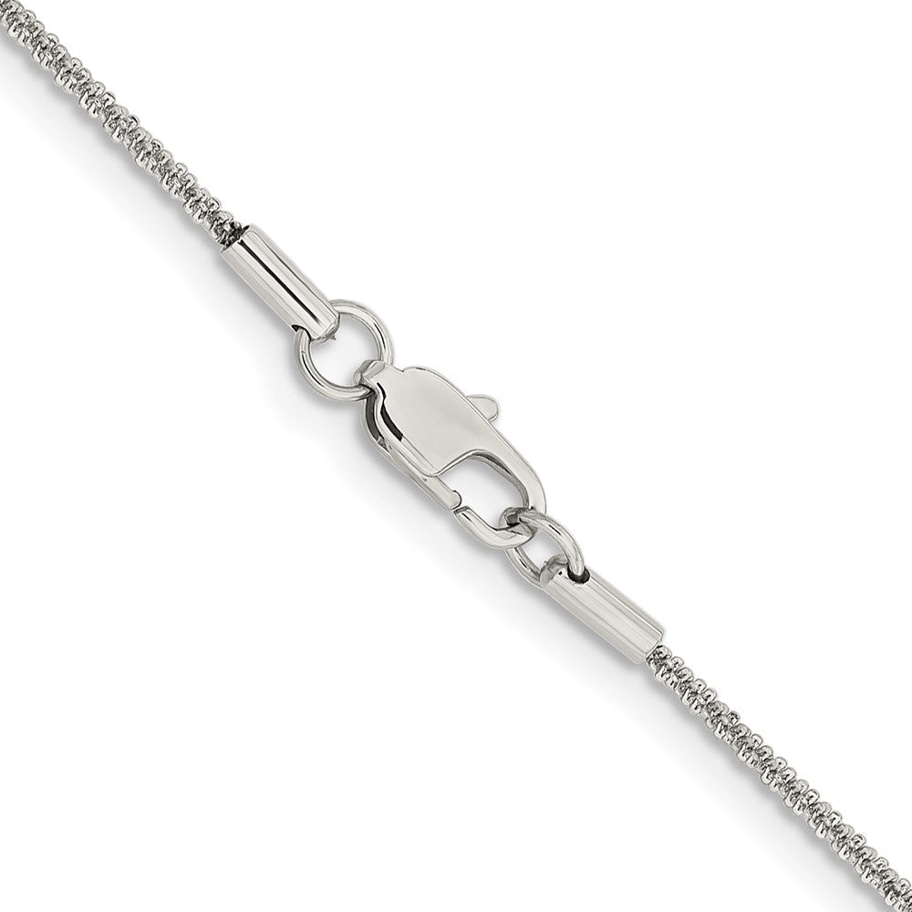 Chisel Stainless Steel Polished 1.7mm 24 inch Cyclone Chain