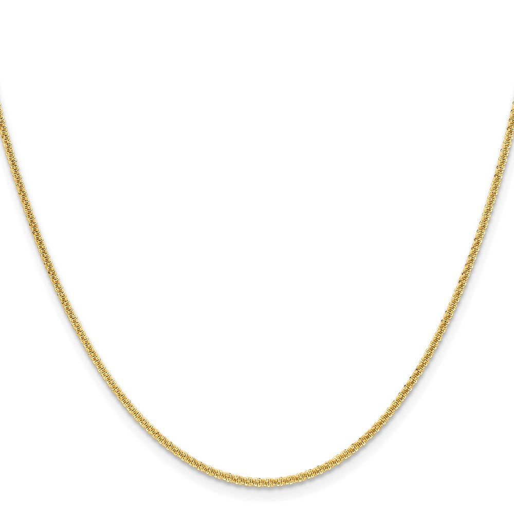 Chisel Stainless Steel Polished Yellow IP-plated 1.7mm 22 inch Cyclone Chain