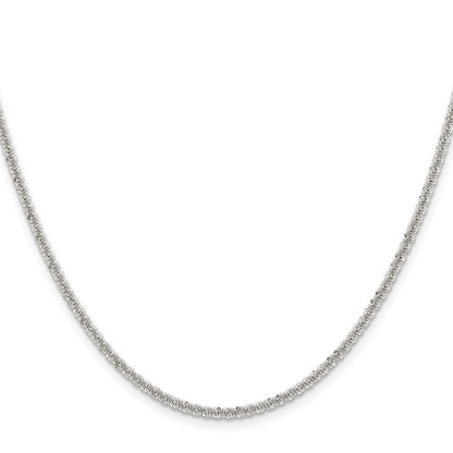Chisel Stainless Steel Polished 2.2mm 24 in Cyclone Chain