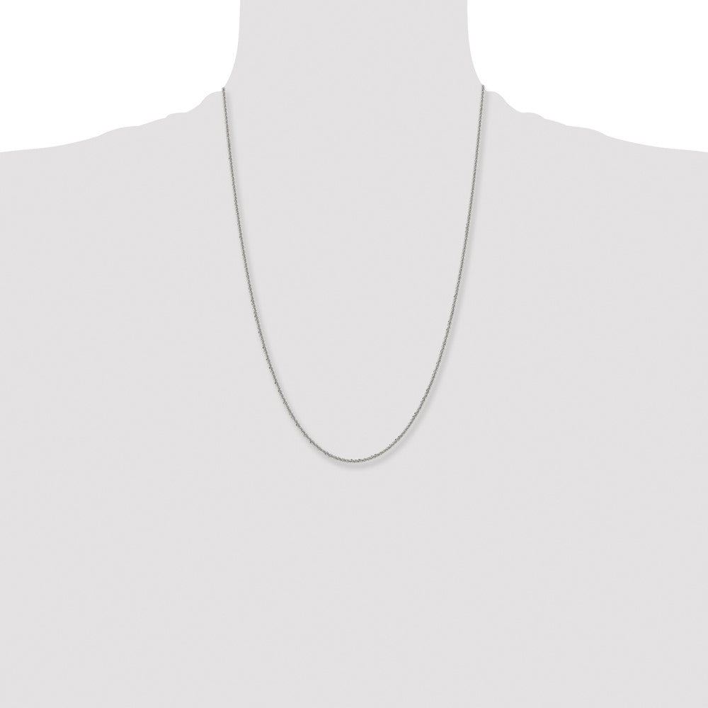 Chisel Stainless Steel Polished 2.2mm 24 in Cyclone Chain