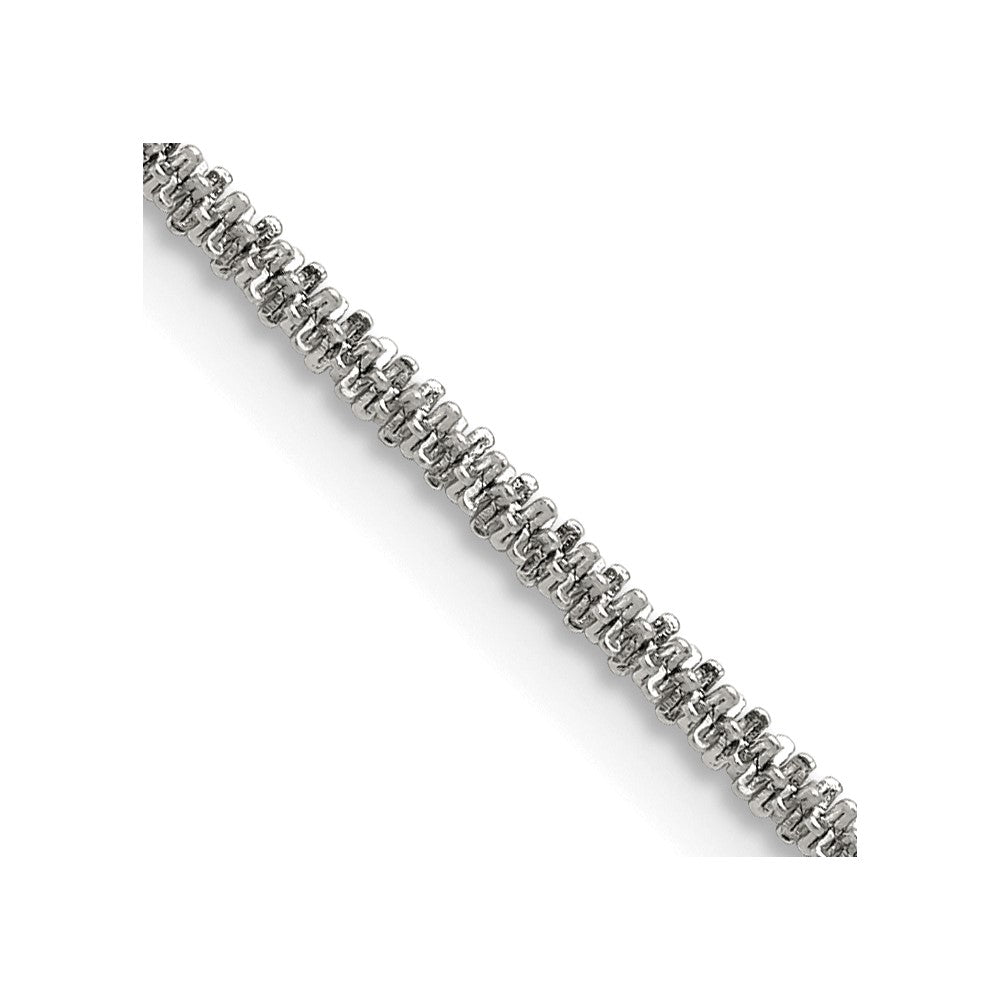Chisel Stainless Steel Polished 2.2mm 24 in Cyclone Chain