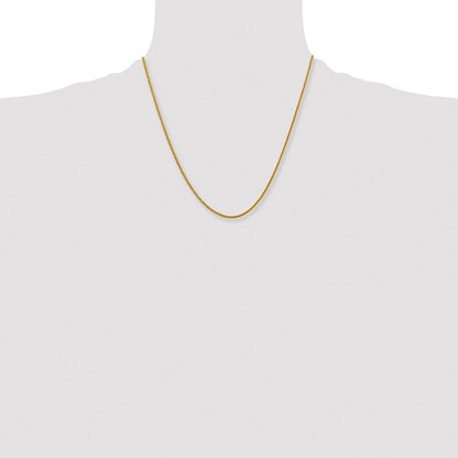 Chisel Stainless Steel Polished Yellow IP-plated 2.2mm 20 inch Cyclone Chain