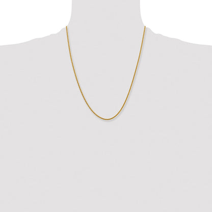 Chisel Stainless Steel Polished Yellow IP-plated 2.2mm 22 inch Cyclone Chain