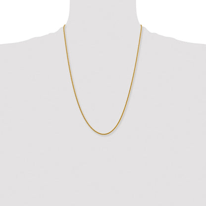 Chisel Stainless Steel Polished Yellow IP-plated 2.2mm 24 inch Cyclone Chain