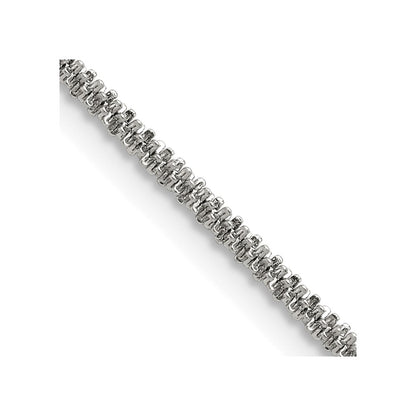 Chisel Stainless Steel Polished 2.2mm 20 inch Cyclone Chain