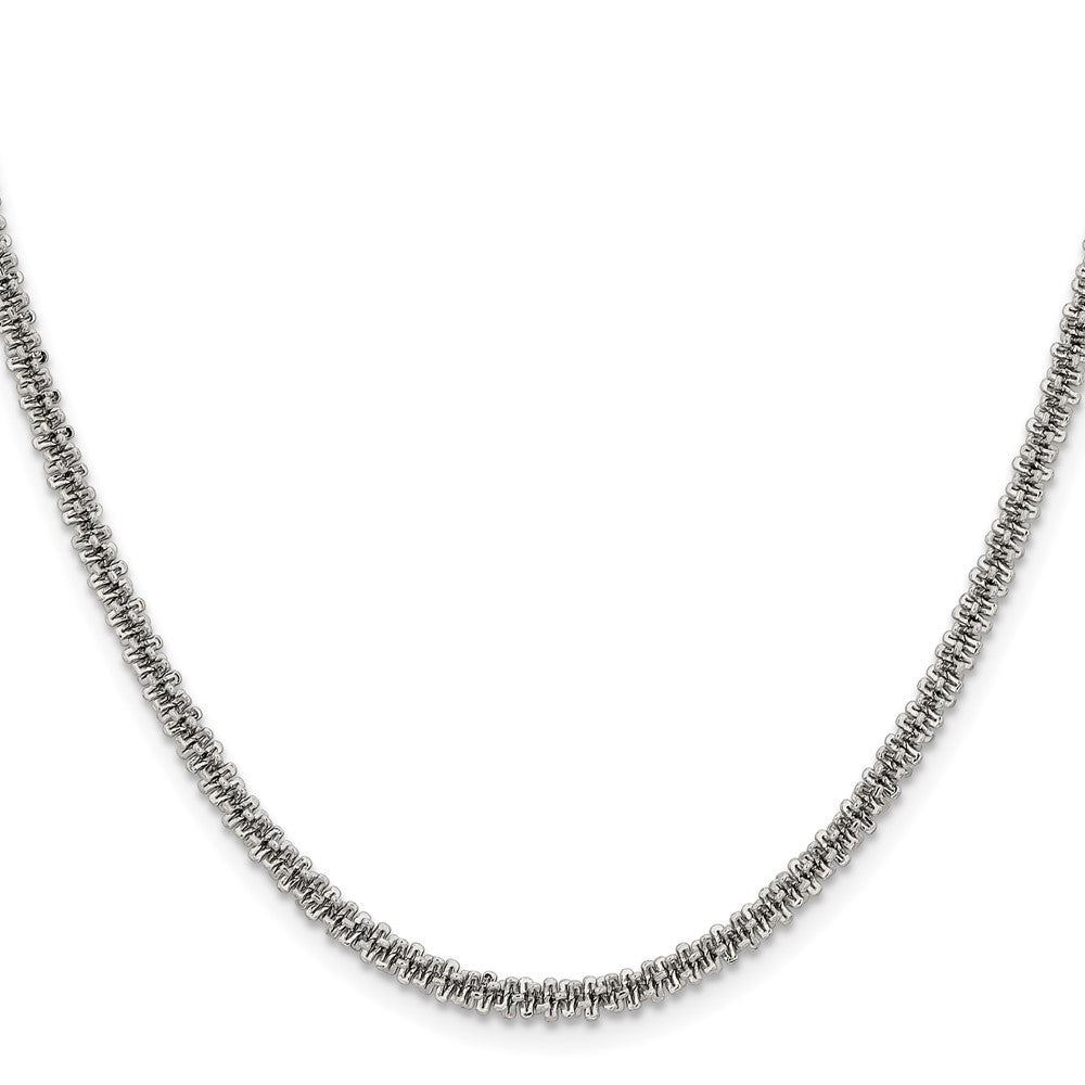 Chisel Stainless Steel Polished 3.3mm 24 inch Cyclone Chain