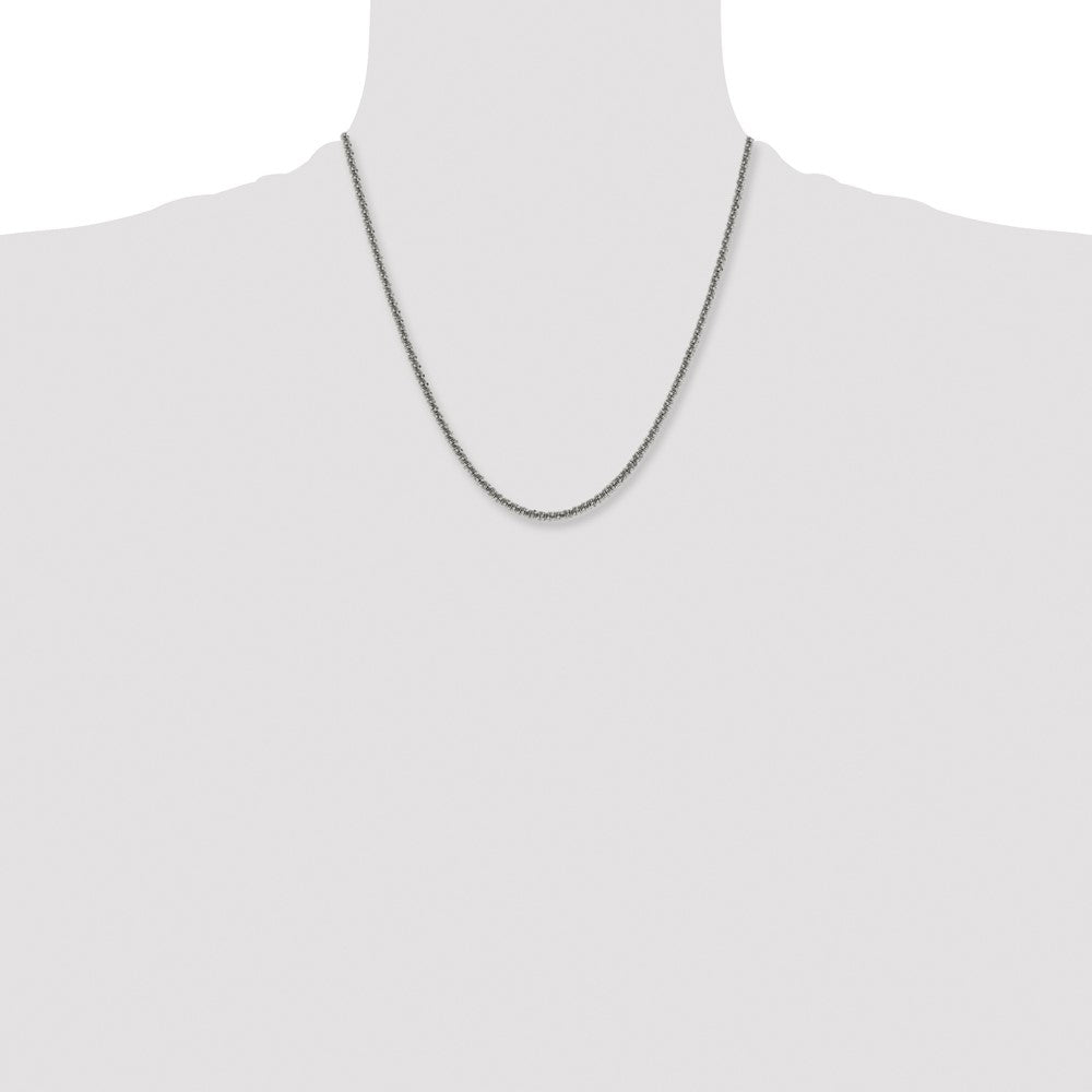 Chisel Stainless Steel Polished 3.3mm 20 inch Cyclone Chain