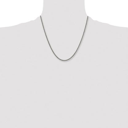 Chisel Stainless Steel Polished 3.3mm 20 inch Cyclone Chain