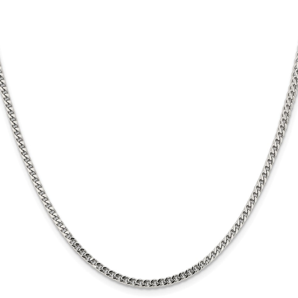 Chisel Stainless Steel Polished 2.5mm 20 inch Franco Chain