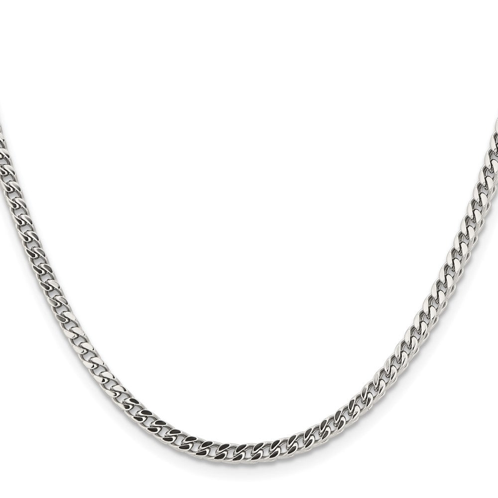Chisel Stainless Steel Polished 3mm 24 inch Franco Chain