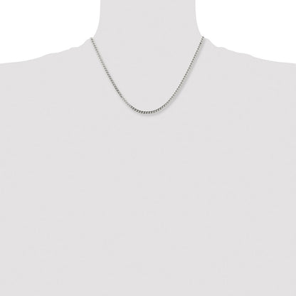 Chisel Stainless Steel Polished 3mm 18 inch Franco Chain