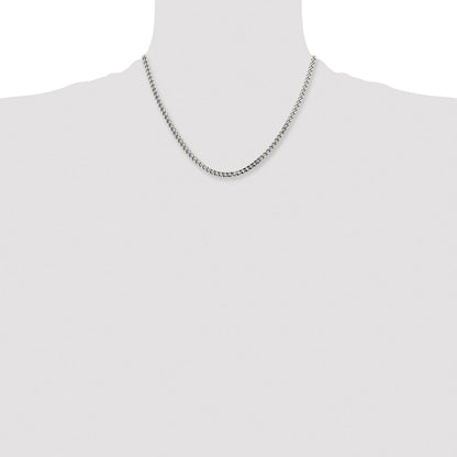 Chisel Stainless Steel Polished 4mm 18 inch Franco Chain